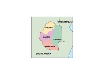 swaziland presentation map