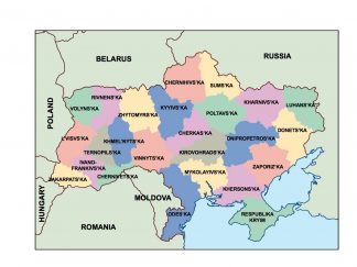 ukraine presentation map