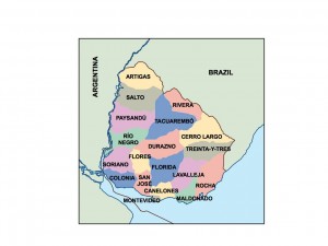 uruguay presentation map