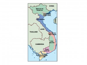 vietnam presentation map