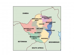 zimbabwe presentation map