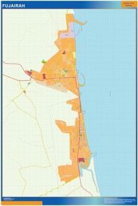 Fujairah magnetic map