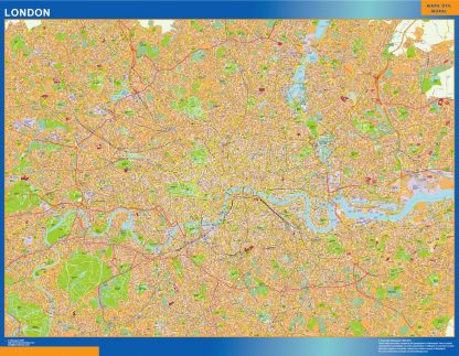 London Magnetic Map