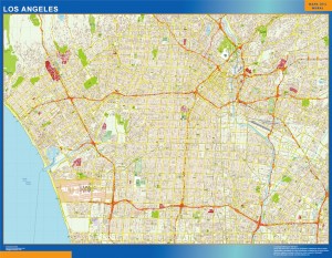 Los Angeles Magnetic Map