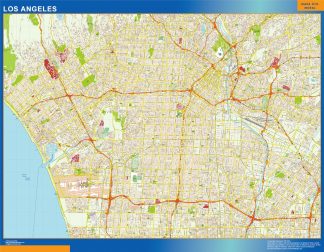 Los Angeles Magnetic Map