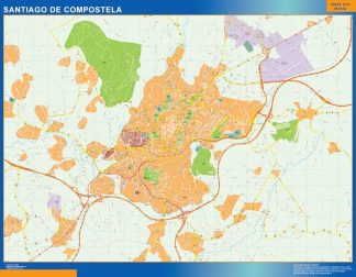 Mapa Magnetico Santiago De Compostela
