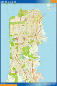 San Francisco Magnetic Map