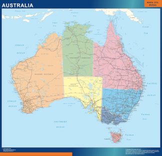 magnetic map australia