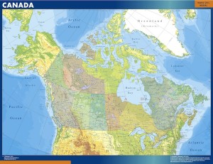 magnetic map canada