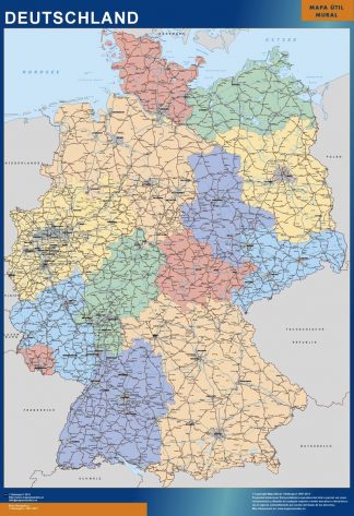 magnetic map germany