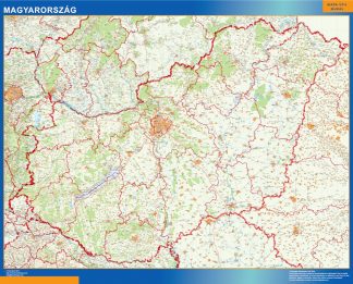magnetic map hungary