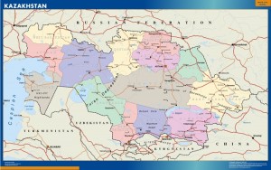 magnetic map kazakhstan