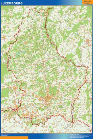 magnetic map luxembourg