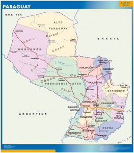 magnetic map paraguay