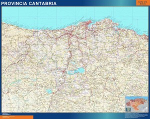 mapa provincia cantabria magnetico