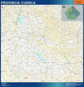 mapa provincia cuenca magnetico