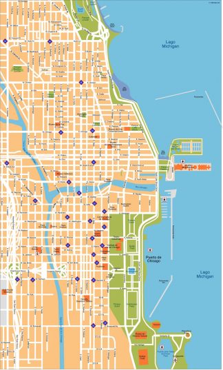 Chicago Vector Map