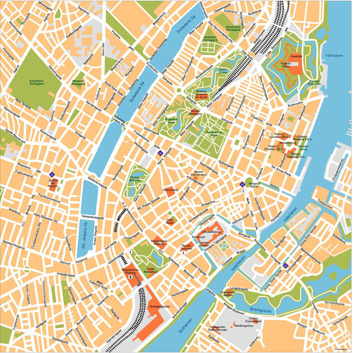 Map This Map Of The Greater Copenhagen Metropolitan A - vrogue.co