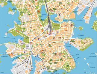 Helsinki Vector Map