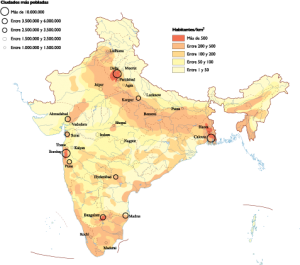 India Population map