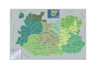 Mapa Municipios Ciudad Real