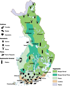 Finland Land Use map