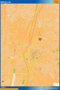 Mapa Medellin