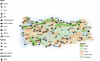 Turkey Land Use map