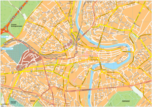 Bern Vector EPS Map