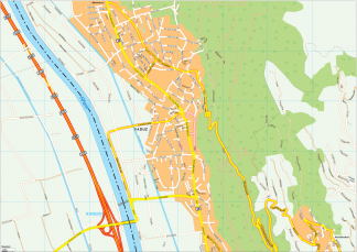 Vaduz Vector EPS Map
