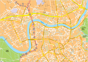 Vilnius Vector EPS Map