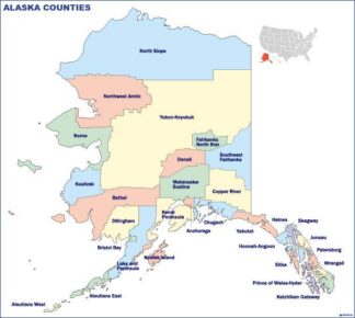 Alaska counties