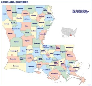 Louisiana counties