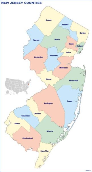 New Jersey counties