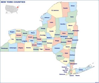 New York counties