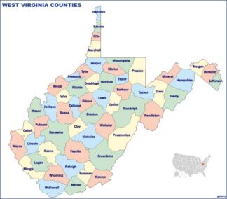 West Virginia counties